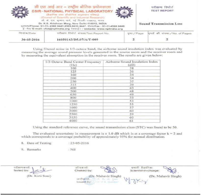 test report1 | Ecotone Systems Pvt. Ltd. | Ecotone Systems Pvt. Ltd. test report