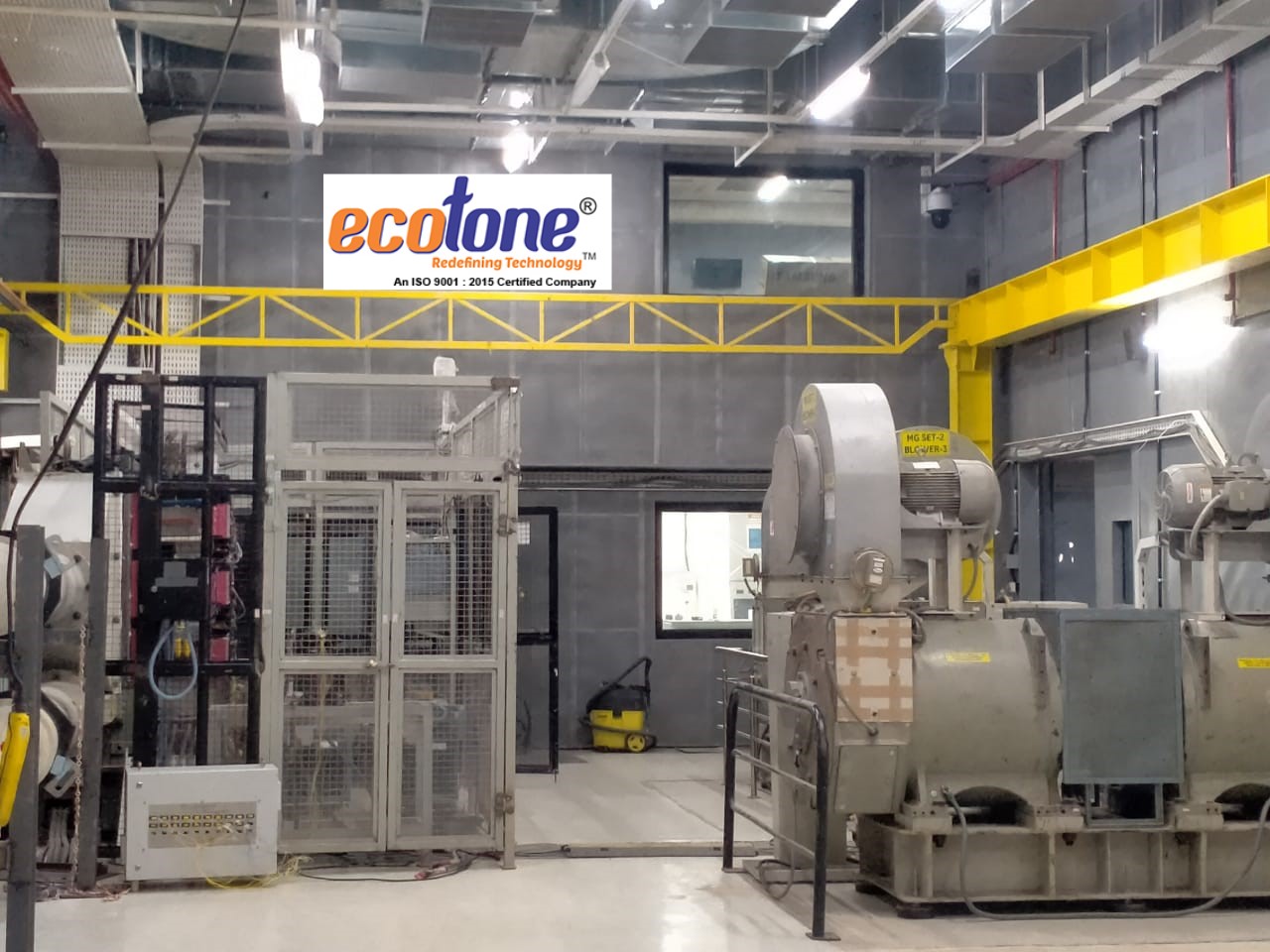 engine test cell by ecotone systems