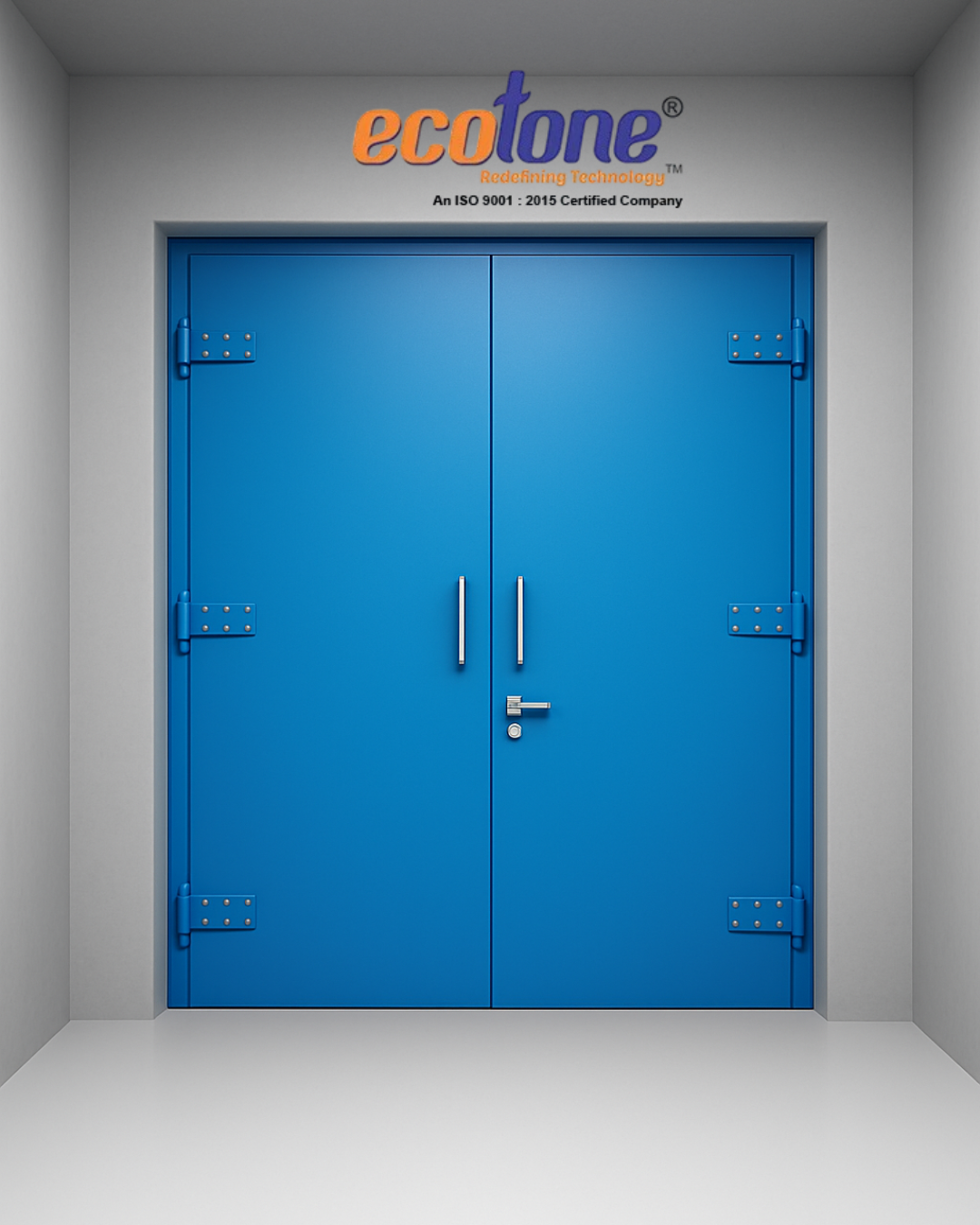 Blue Blast Resistant Door