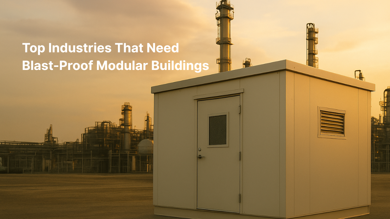 Enhancing Industrial Safety and Resilience with Blast-Proof Modular Buildings