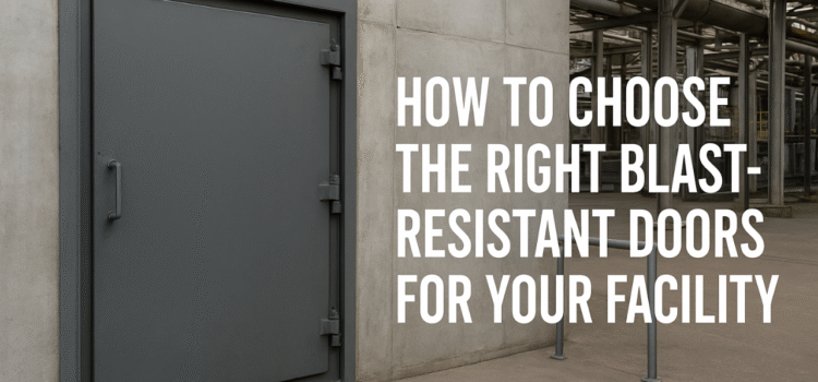 How to Choose the Right Blast Resistant Doors for Your Facility Blast Resistant Doors