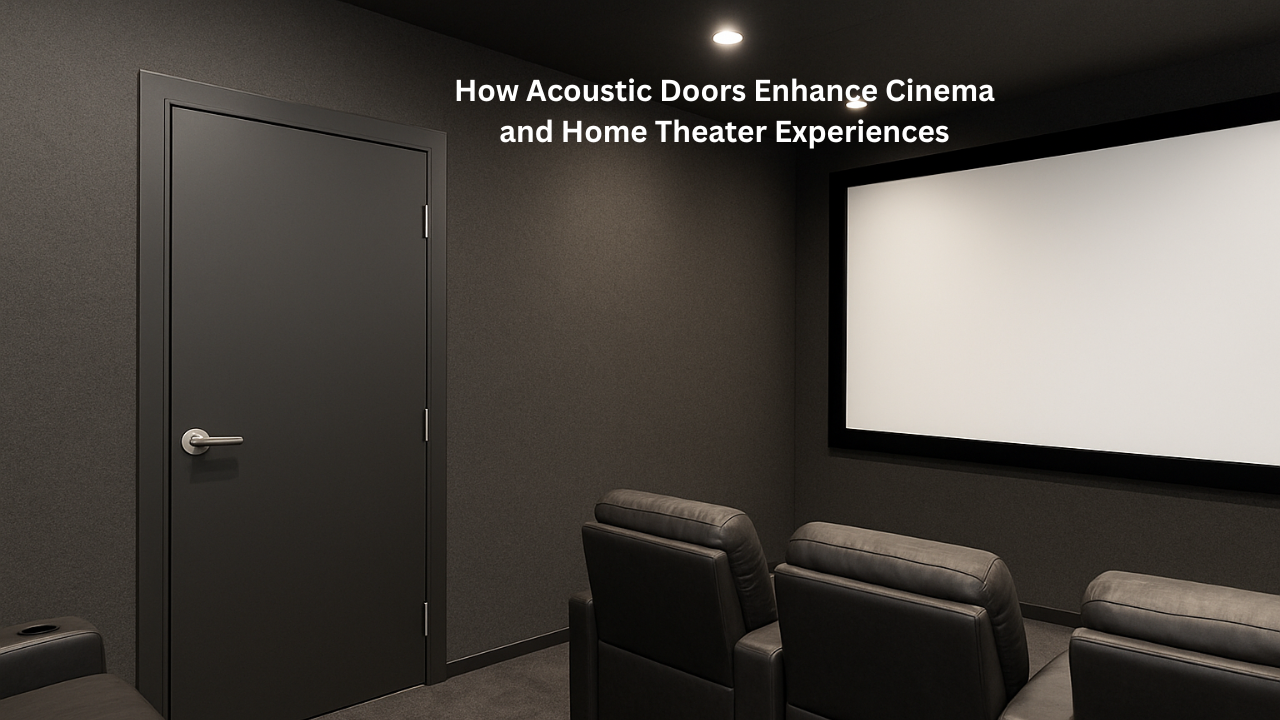 Acoustic Doors Enhance Cinema and Home Theater