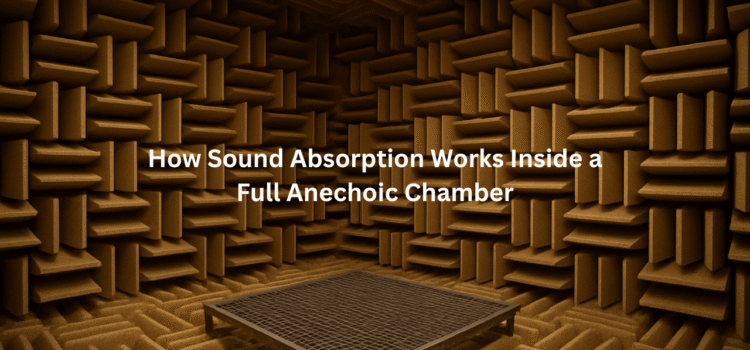 How Sound Absorption Works Inside a Full Anechoic Chamber Full Anechoic Chambers
