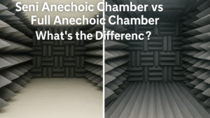 Semi Anechoic Chamber vs Full Anechoic Chamber Whats the Difference | Ecotone Systems Private Limited Semi Anechoic Chamber vs Full Anechoic Chamber