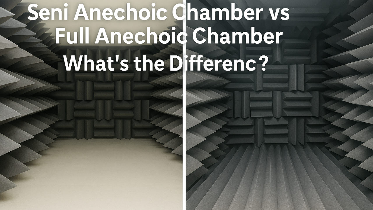 Semi Anechoic Chamber vs Full Anechoic Chamber