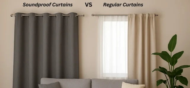 Soundproof Curtains and Regular Curtains