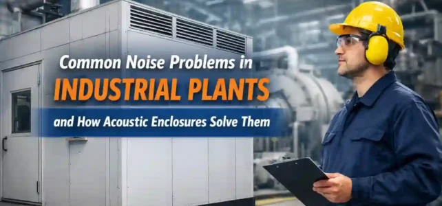 Common Noise Problems in Industrial Plants and How Acoustic Enclosure Solve Them Common Noise Problems in Industrial Plants & Acoustic Enclosure Solutions