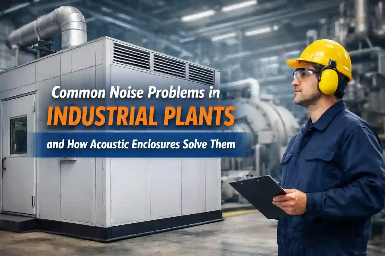 Common Noise Problems in Industrial Plants & Acoustic Enclosure Solutions