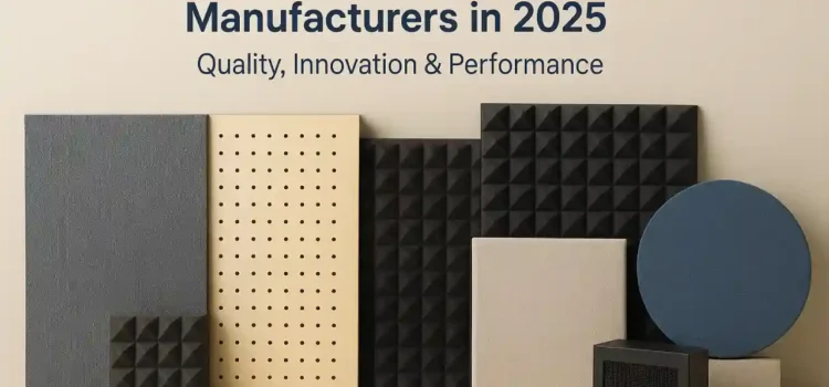 India’s Top 5 Acoustic Product Manufacturers in 2025: Quality, Innovation & Performance India’s Top 5 Acoustic Product Manufacturers in 2025: Quality, Innovation & Performance