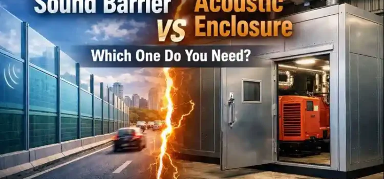 Sound Barrier vs Acoustic Enclosure