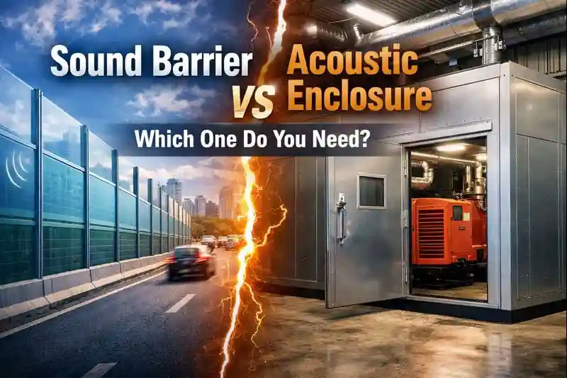 Sound Barrier vs Acoustic Enclosure