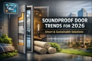 Soundproof Door Trends for 2026: Smart & Sustainable Solutions