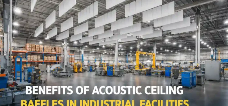 Benefits of Using Acoustic Ceiling Baffles in Industrial Facilities