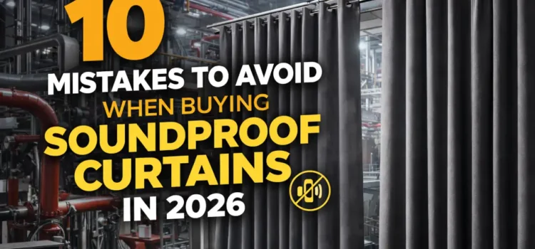 10 Mistakes People Make With Soundproof Curtains in 2026