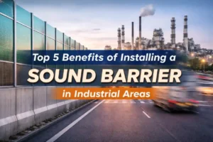 Top 5 Benefits of Installing a Sound Barrier in Industrial Areas