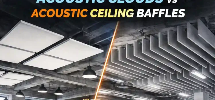 Difference Between Acoustic Clouds and Acoustic Ceiling Baffles