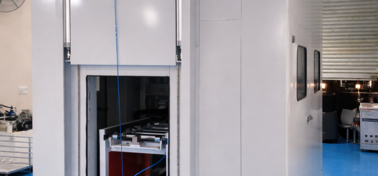 NVH Test Chamber Installation for Automotive Testing Facility NVH Test chamber installation by Ecotone Systems