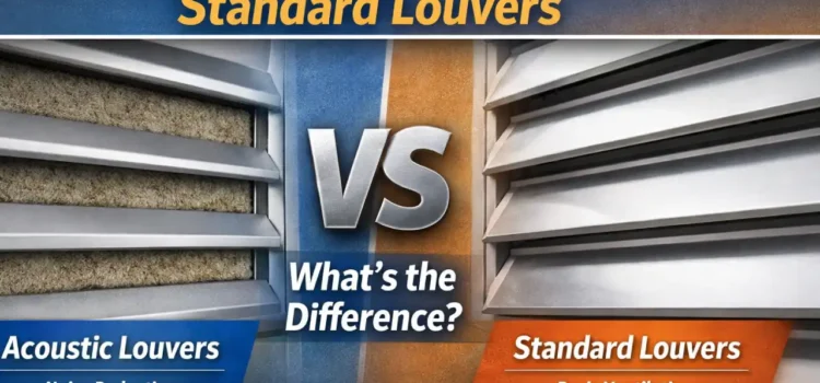 Acoustic Louvers vs Standard Louvers