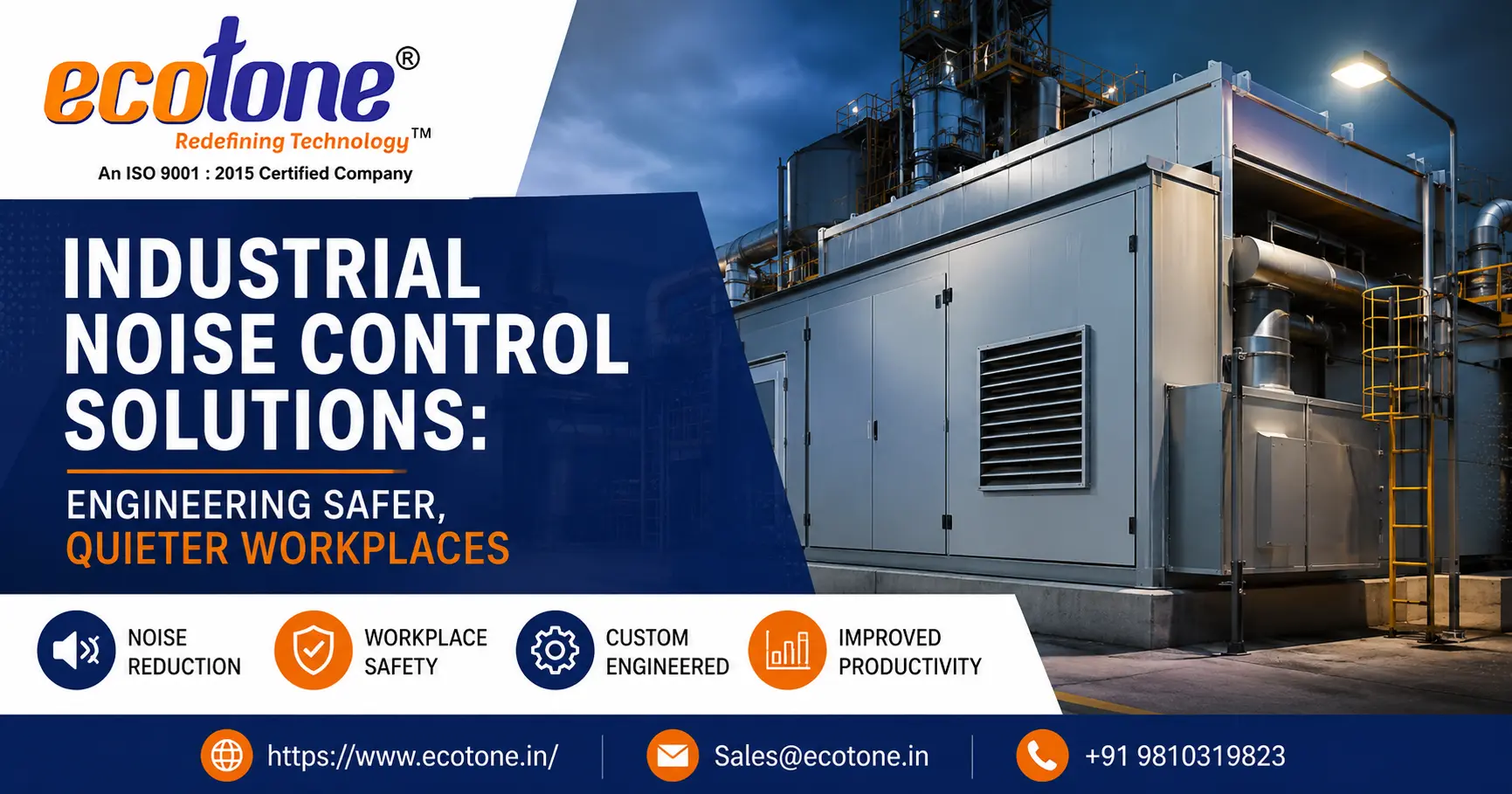 Industrial Noise Control Solutions: Engineering Safer, Quieter Workplaces