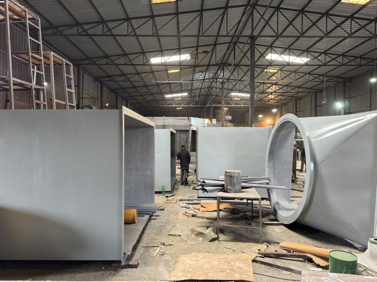 ECOTONE acoustic louvers providing ventilation with sound attenuation