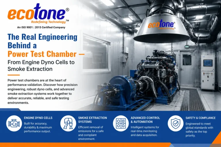 The Real Engineering Behind a Power Test Chamber — From Engine Dyno Cells to Smoke Extraction