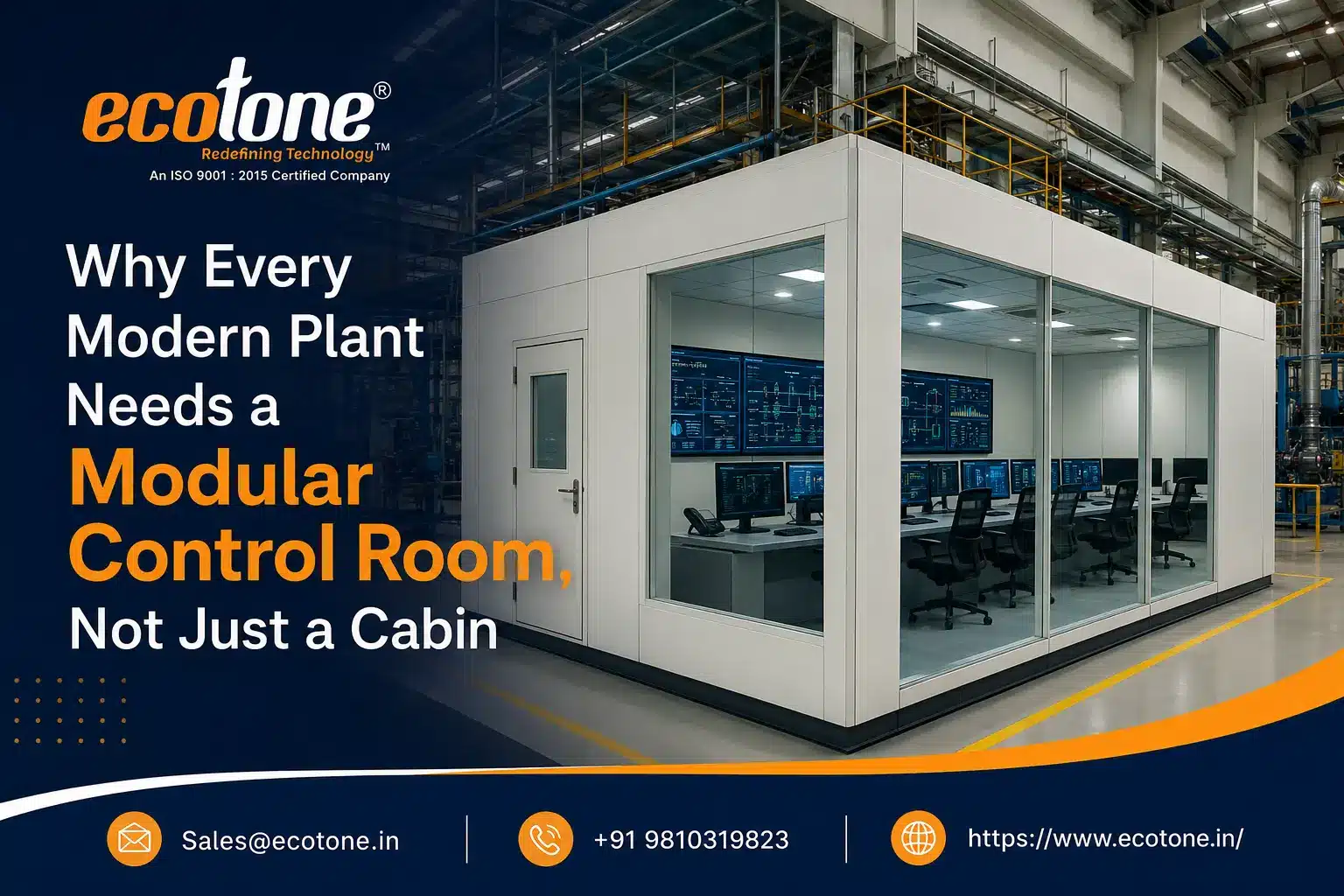 Why Every Modern Plant Needs a Modular Control Room, Not Just a Cabin
