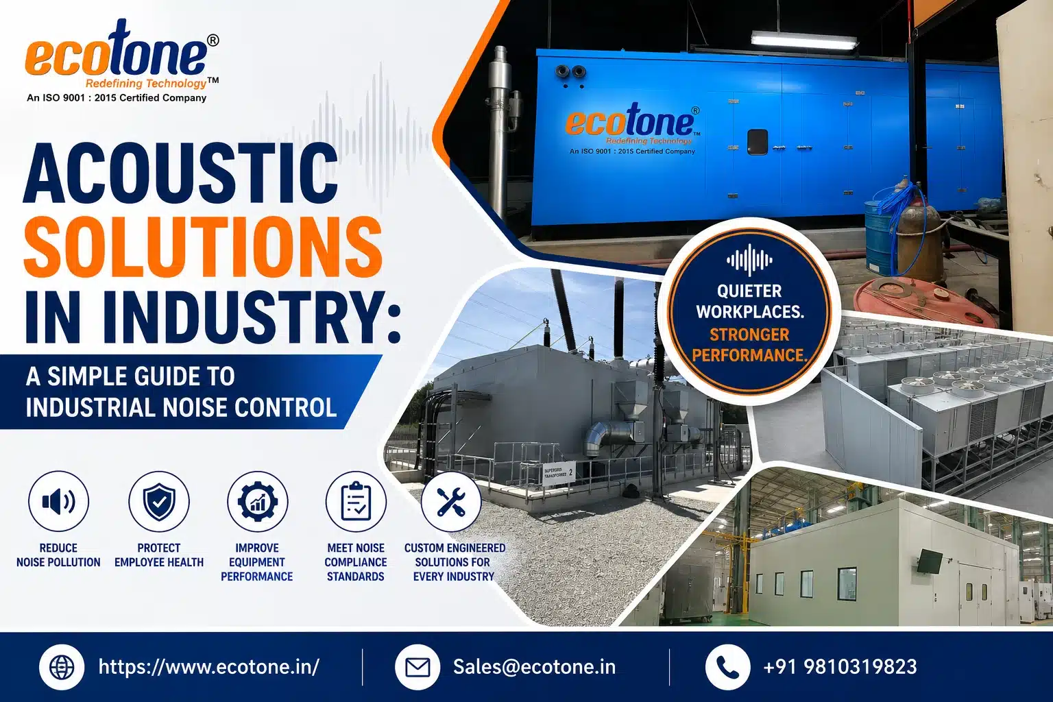 Acoustic Solutions in Industry: A Simple Guide to Industrial Noise Control