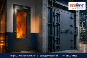 fire rated door, blast resistant door, dual rated fire and blast door, blast resistant fire rated door, fire and blast rated door, fire rated door vs blast resistant door, blast door, dual certified fire blast door, blast resistant door manufacturer, fire rated door manufacturer