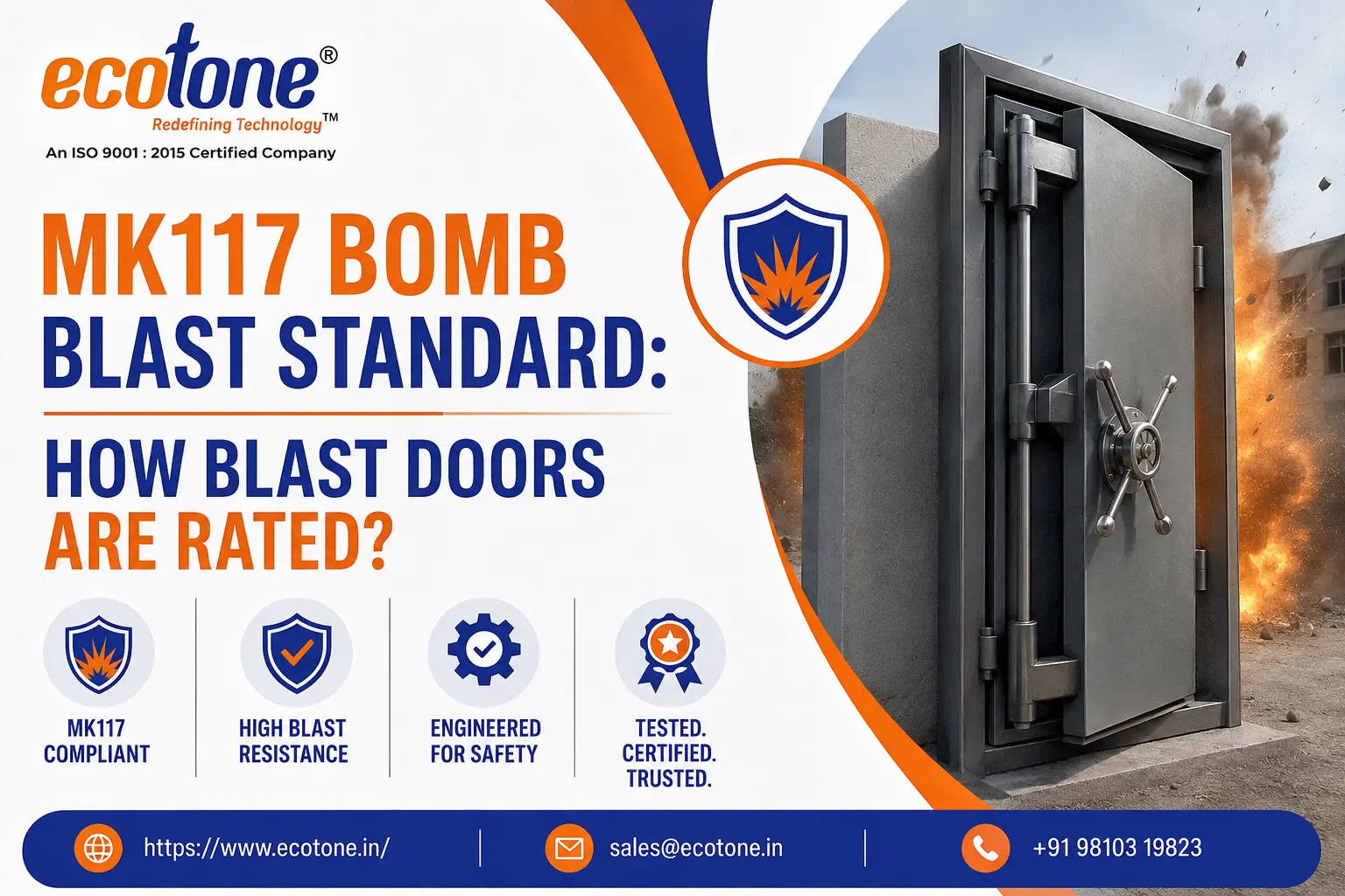 MK117 Bomb Blast Standard: How Blast Doors Are Rated