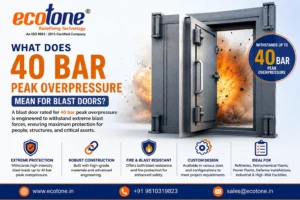 What Does 40 Bar Peak Overpressure Mean for Blast Doors?