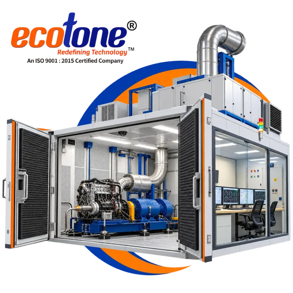 engine dyno test cell, dynamometer test room, engine dynamometer test cell, dyno test room, engine test cell, dynamometer test cell, engine dyno room, engine testing room, acoustic engine test cell, soundproof engine test cell, engine test cell manufacturer, engine dyno test cell manufacturer, dynamometer test room manufacturer, engine test cell manufacturer in India, dyno test cell manufacturer in India, acoustic dyno test cell, engine test cell acoustic treatment, engine test cell acoustic panels, dyno room soundproofing, engine test cell noise control, test cell acoustic isolation, high performance acoustic engineering, operator control cabin, dyno test cell operator cabin, acoustic operator cabin, soundproof observation window, acoustic glass viewing window, soundproof acoustic doors, acoustic wall panels, acoustic ceiling panels, silenced ventilation system, engine test cell ventilation system, test cell cooling system, cooling water system, engine test cell exhaust system, smoke extraction system, engine test cell smoke extraction, acoustically insulated ducting, engine testing ventilation, modular engine test cell, custom engine dyno test cell, turnkey engine dyno test cell, dynamometer room acoustic treatment, automotive engine test cell, diesel engine test cell, chassis dynamometer test room, power test chamber, automotive noise test chamber, NVH test chamber, engine testing facility, acoustic test chamber