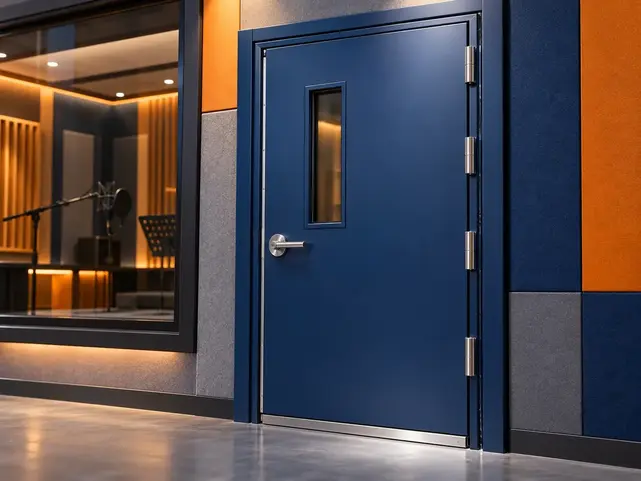 acoustic steel door, soundproof metal door, acoustic metal door, soundproof steel door, metal acoustic door, steel door soundproofing