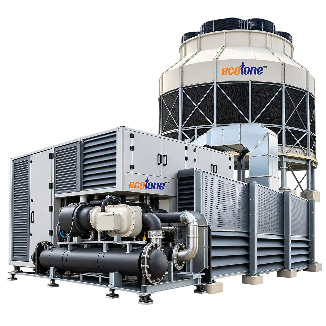 Cooling Tower Noise Control, Chiller Noise Control, Cooling Tower Noise Control Solutions, Chiller Noise Reduction, Cooling Tower Noise Reduction, HVAC Noise Control, Acoustic Solution for Chillers, Industrial Cooling Tower Noise Control, Cooling Tower Fan Noise Control, Chiller Noise Control India