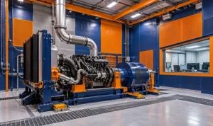 Dynamometer Test Cell, dyno test cell, engine dyno test cell