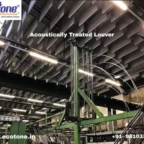 Acoustically Treated Louvers