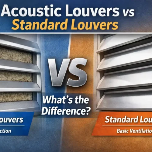 Acoustic Louvers vs Standard Louvers