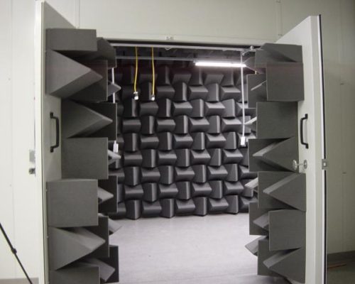 Ecotone Ssytems-Test-Chamber-with-Anechoic-Foam-Wedges